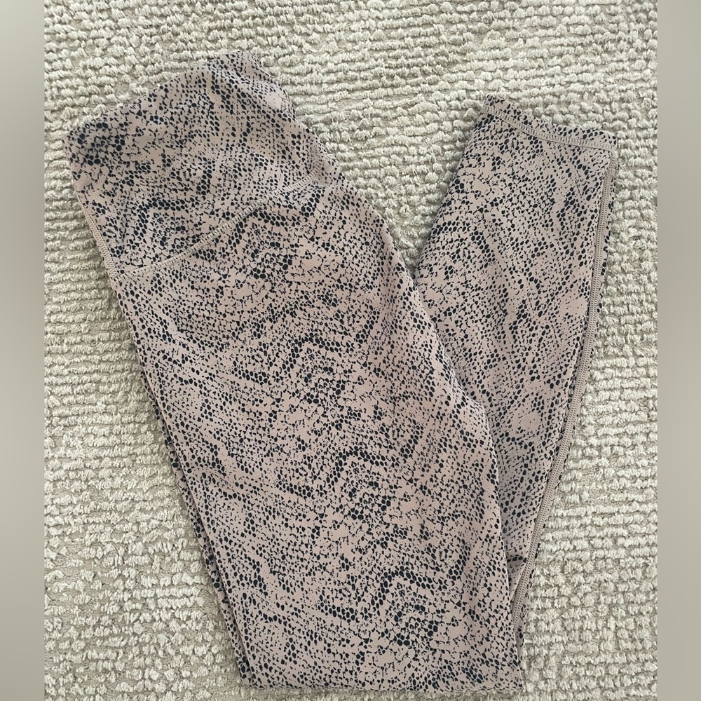 Varley Century Legging Tan Snake Size Med